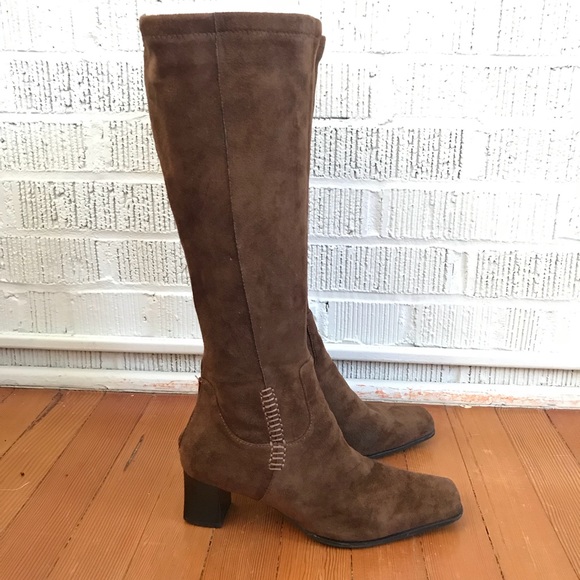 wide fit leopard boots